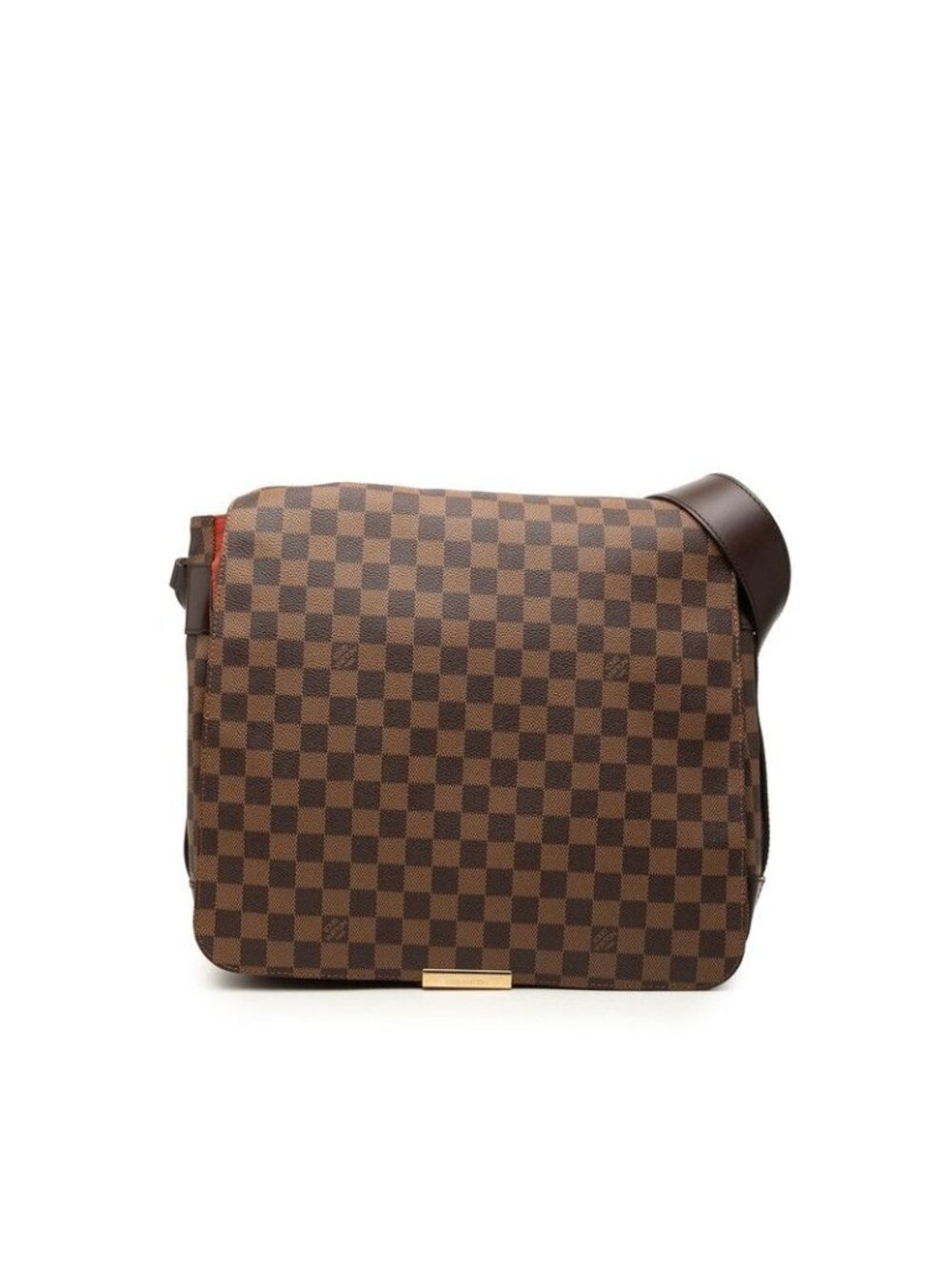 Louis Vuitton Damier Bastille Crossbody Shoulder Bag Brown Leather